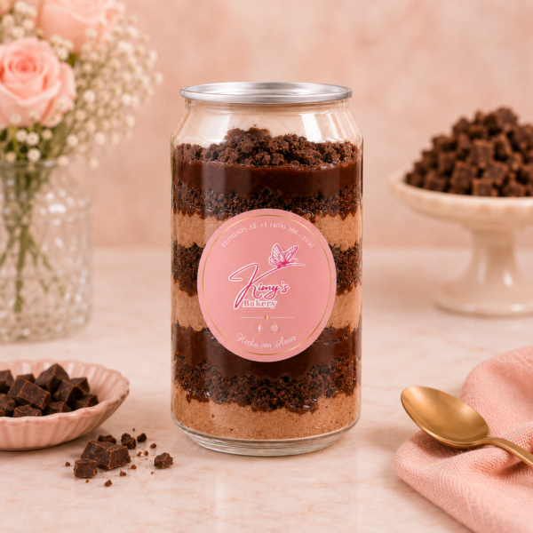 Chocolate con Nutella Cake Can